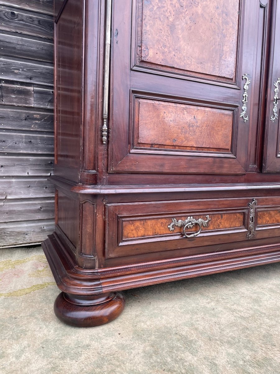 Louis XIV Wardrobe In Mahogany 18th-photo-5