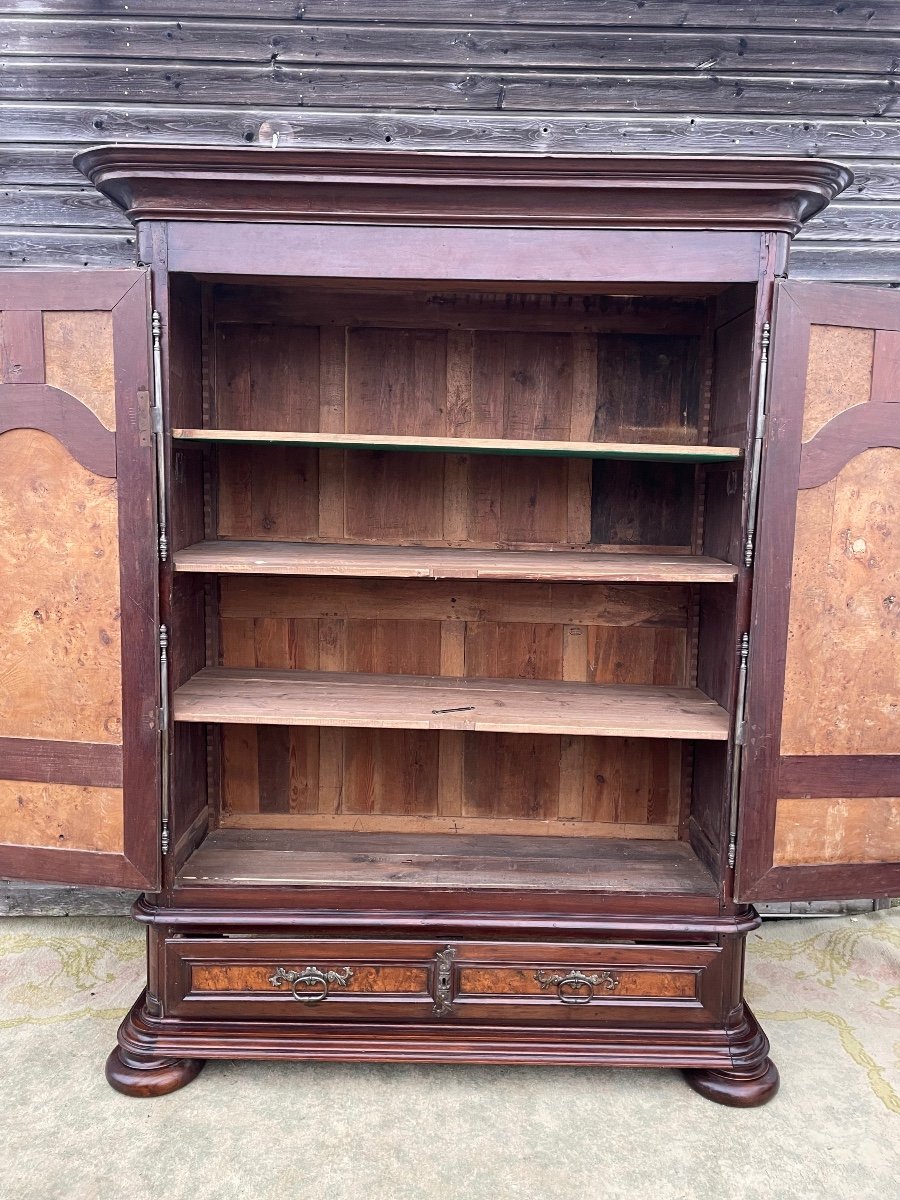 Louis XIV Wardrobe In Mahogany 18th-photo-8