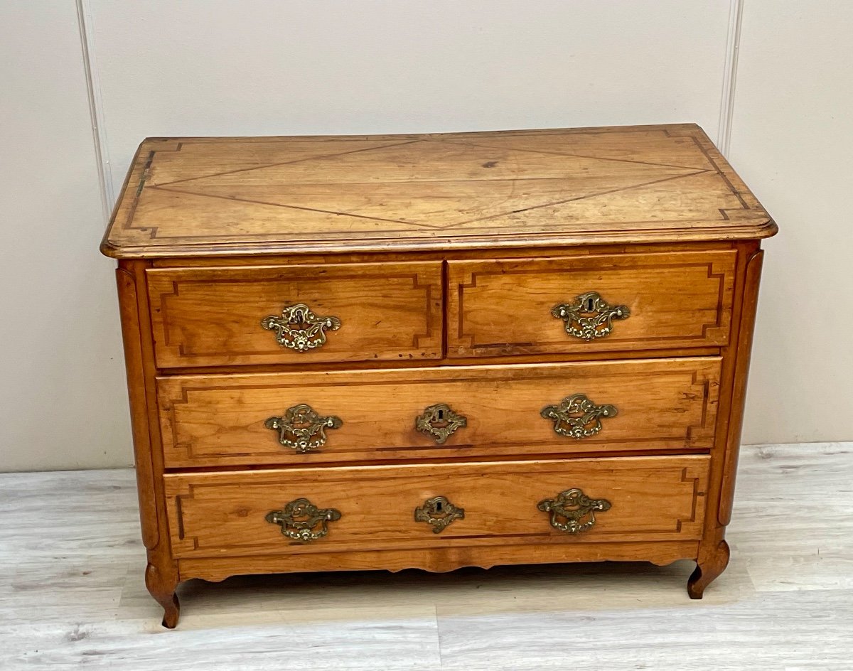 Louis XVI Period Cherrywood Chest Of Drawers