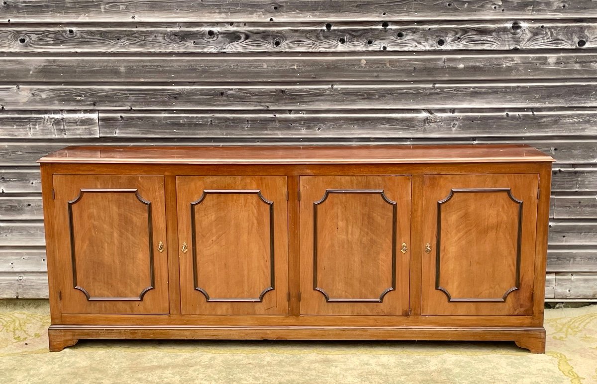 Directoire Style Cherry Wood Sideboard 