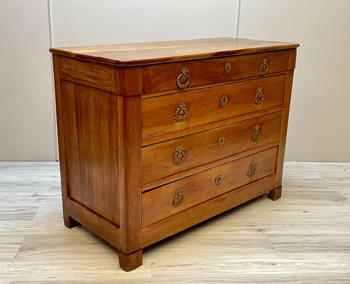 Beautiful 19th Century Restoration Chest Of Drawers -photo-1