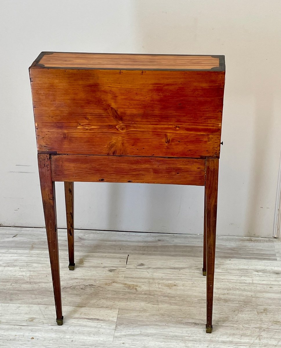 Small Happiness Desk Of The Day In Louis XVI Marquetry-photo-6