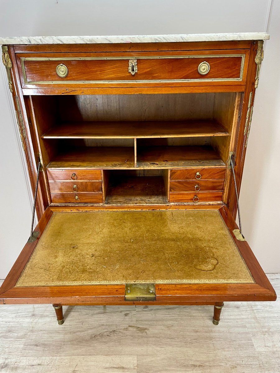 Louis XVI Period Secretary Mathieu Magnien-photo-1