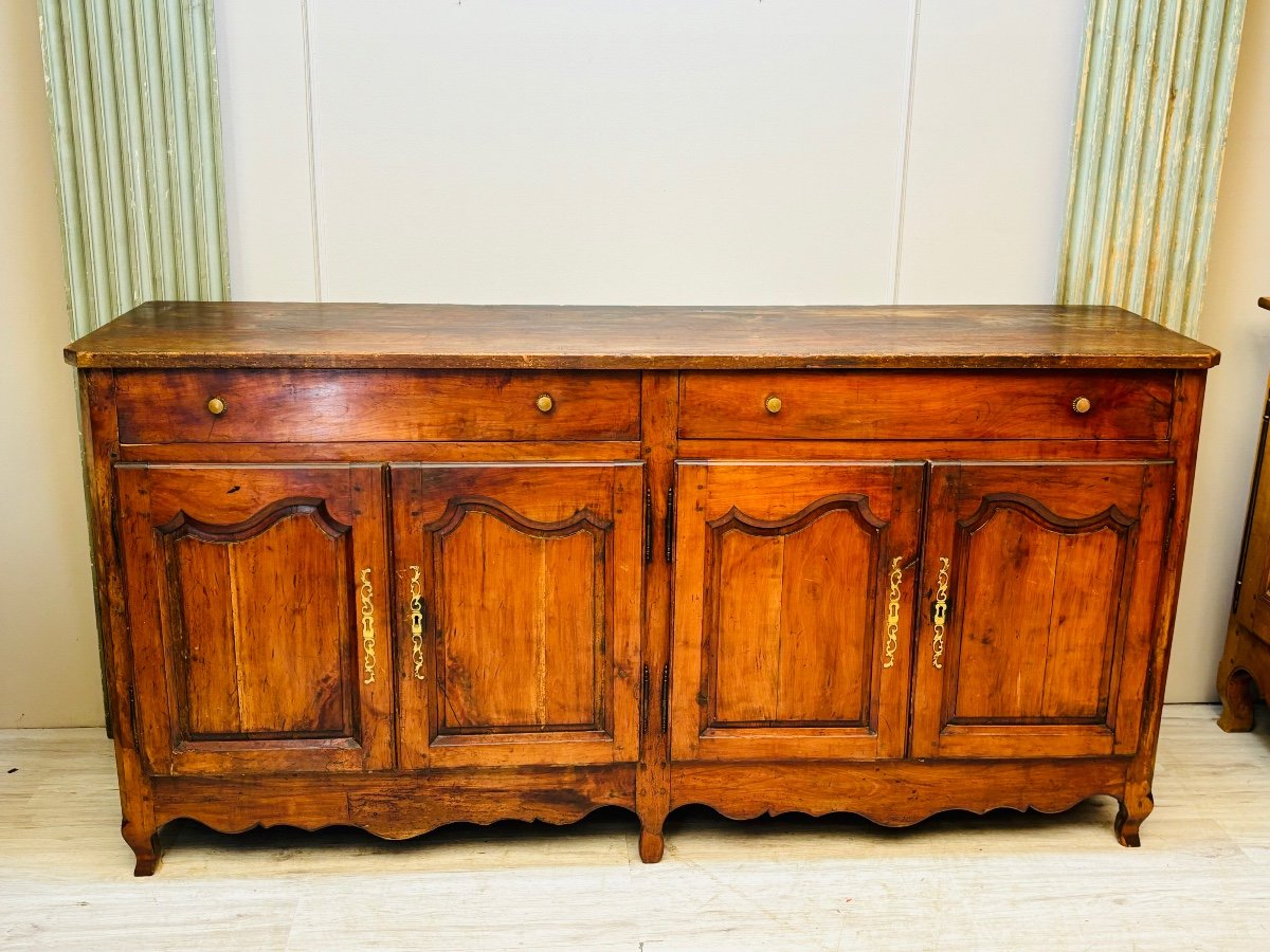 enfilade en merisier d’époque louis XV -photo-3
