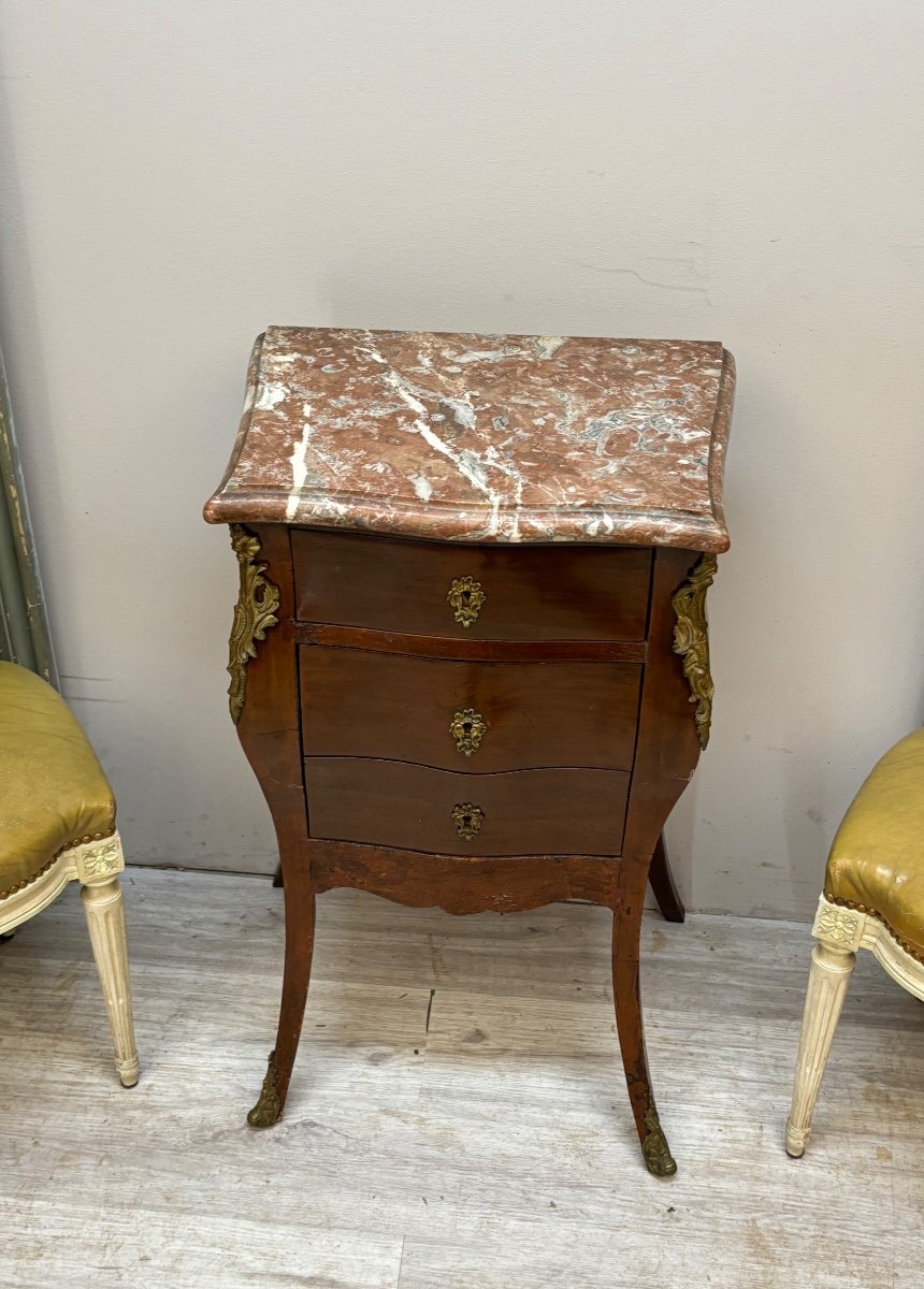Small Chest Of Drawers From The Napoleon III Period-photo-2