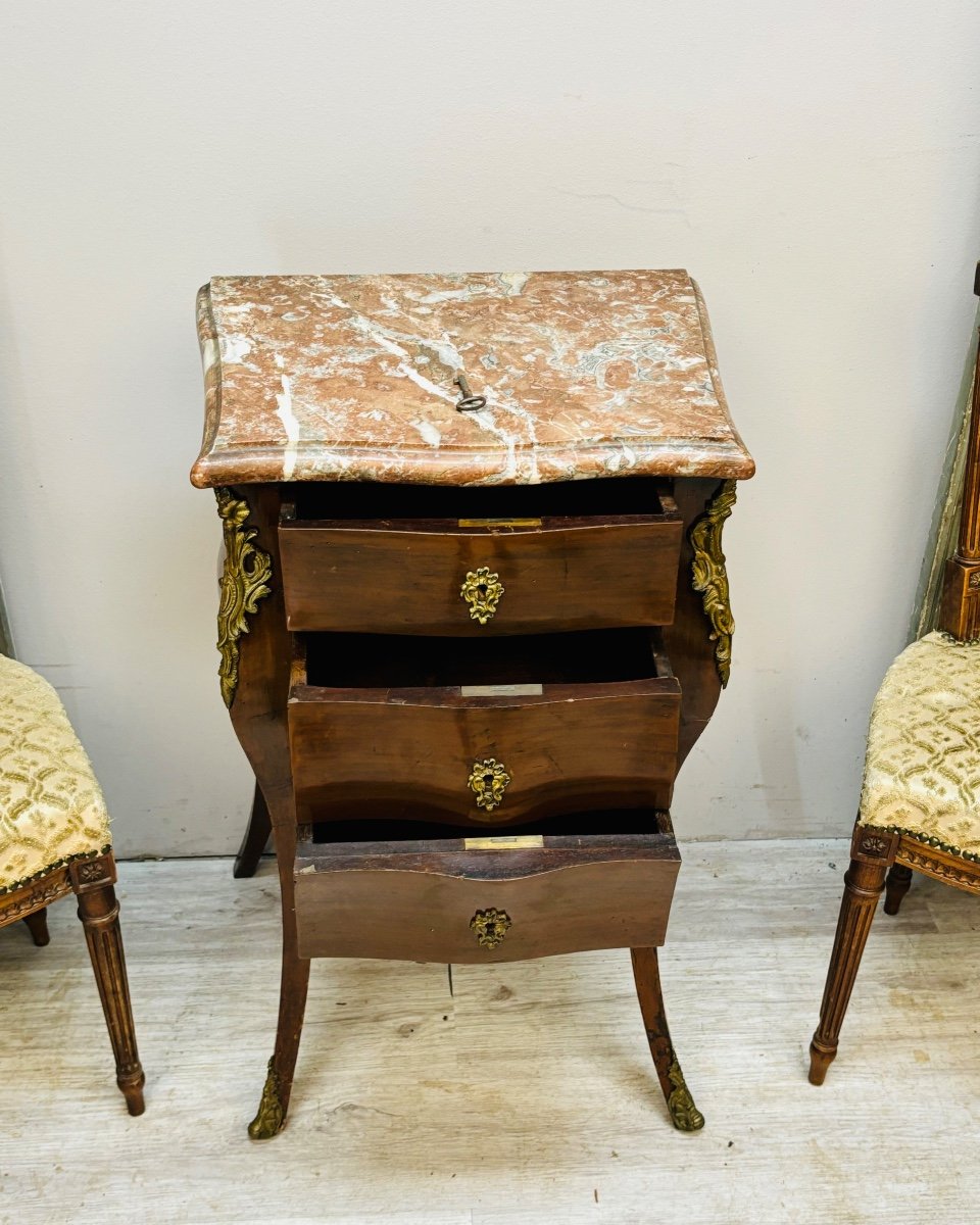 Small Chest Of Drawers From The Napoleon III Period-photo-3