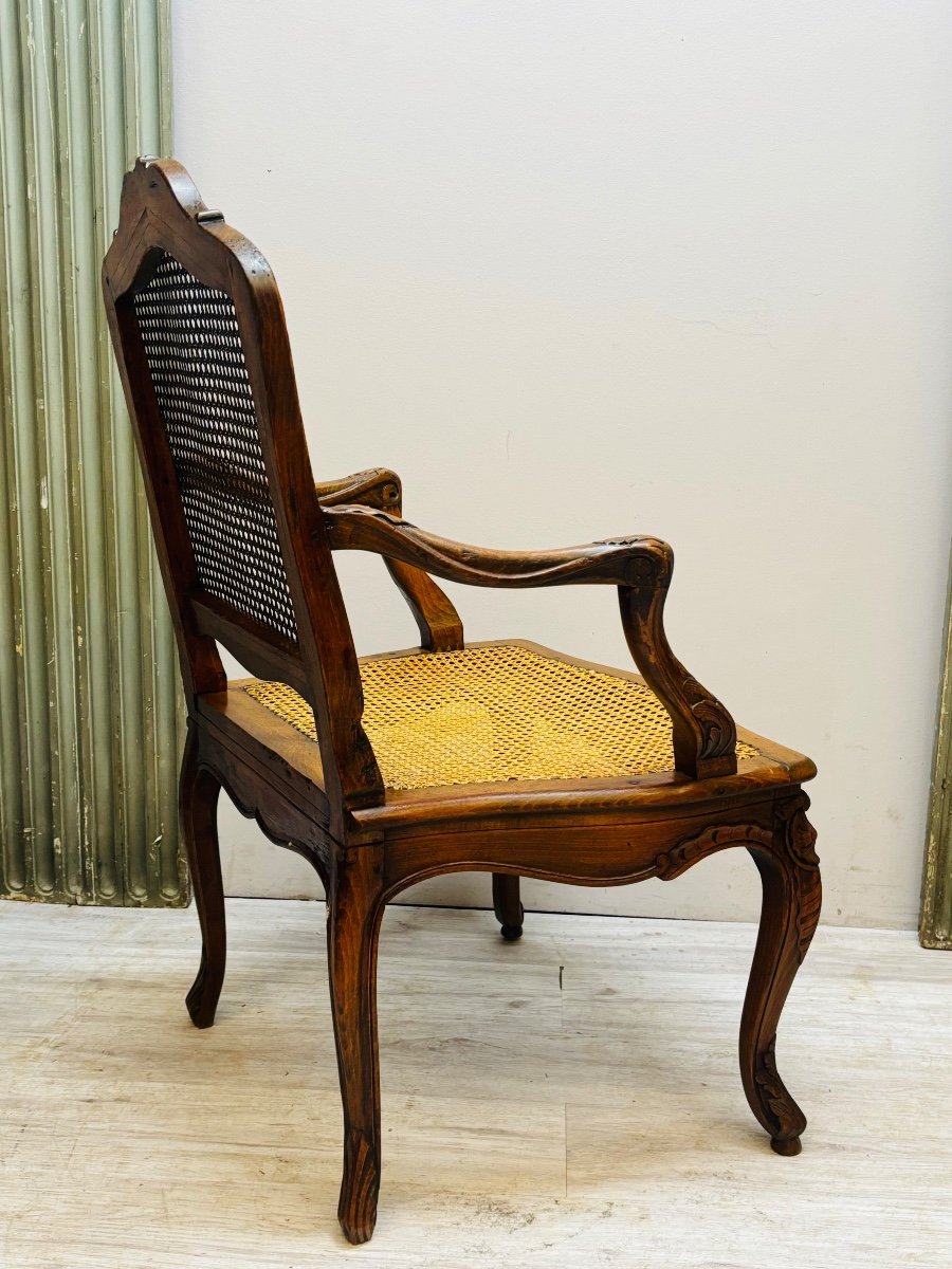 Cannés Armchair With Flat Back Louis XV -photo-3