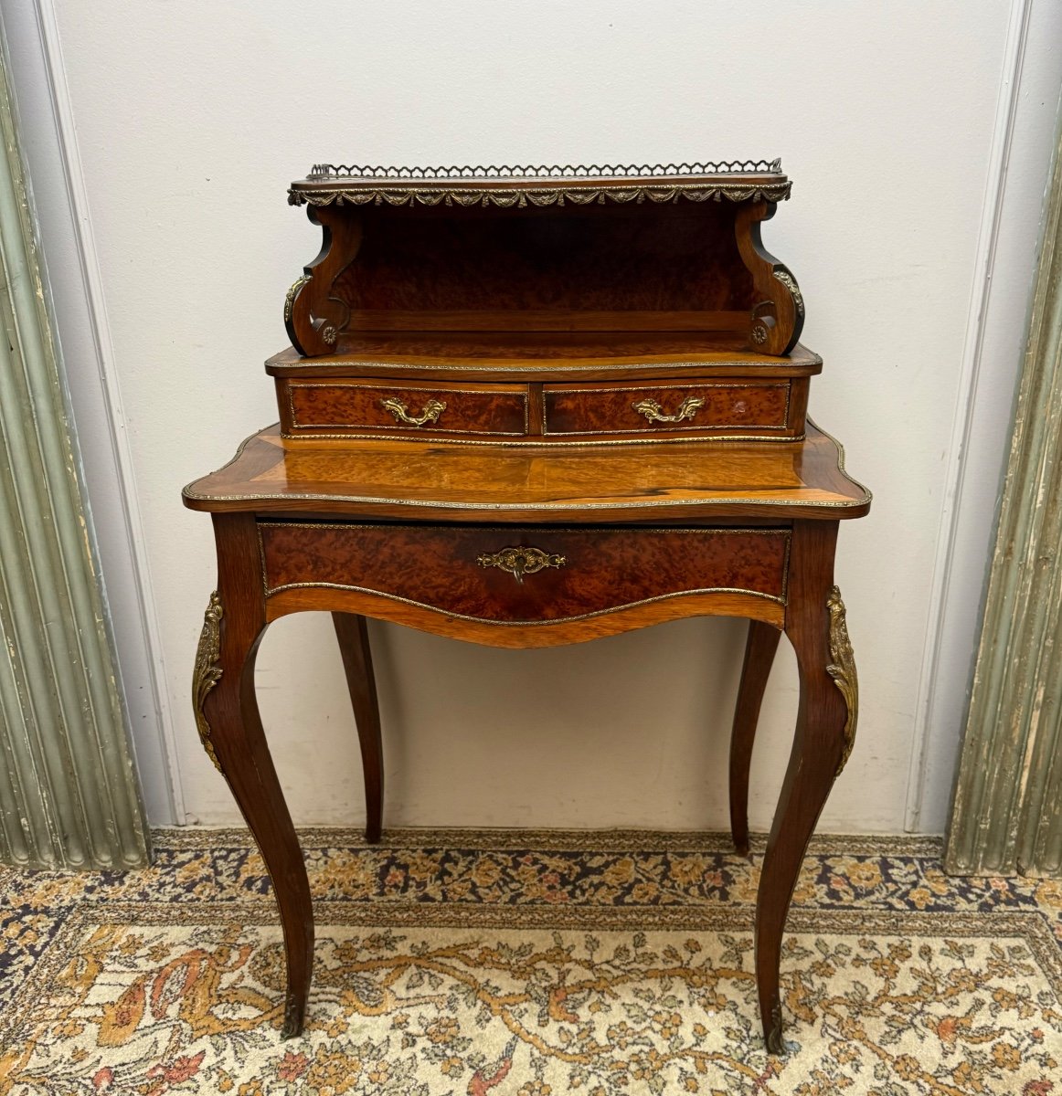 Bonheur du Jour bureau écritoire Napoléon III