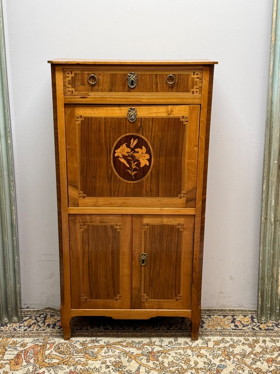 Small Louis XVI Secretary From The 19th Century -photo-3