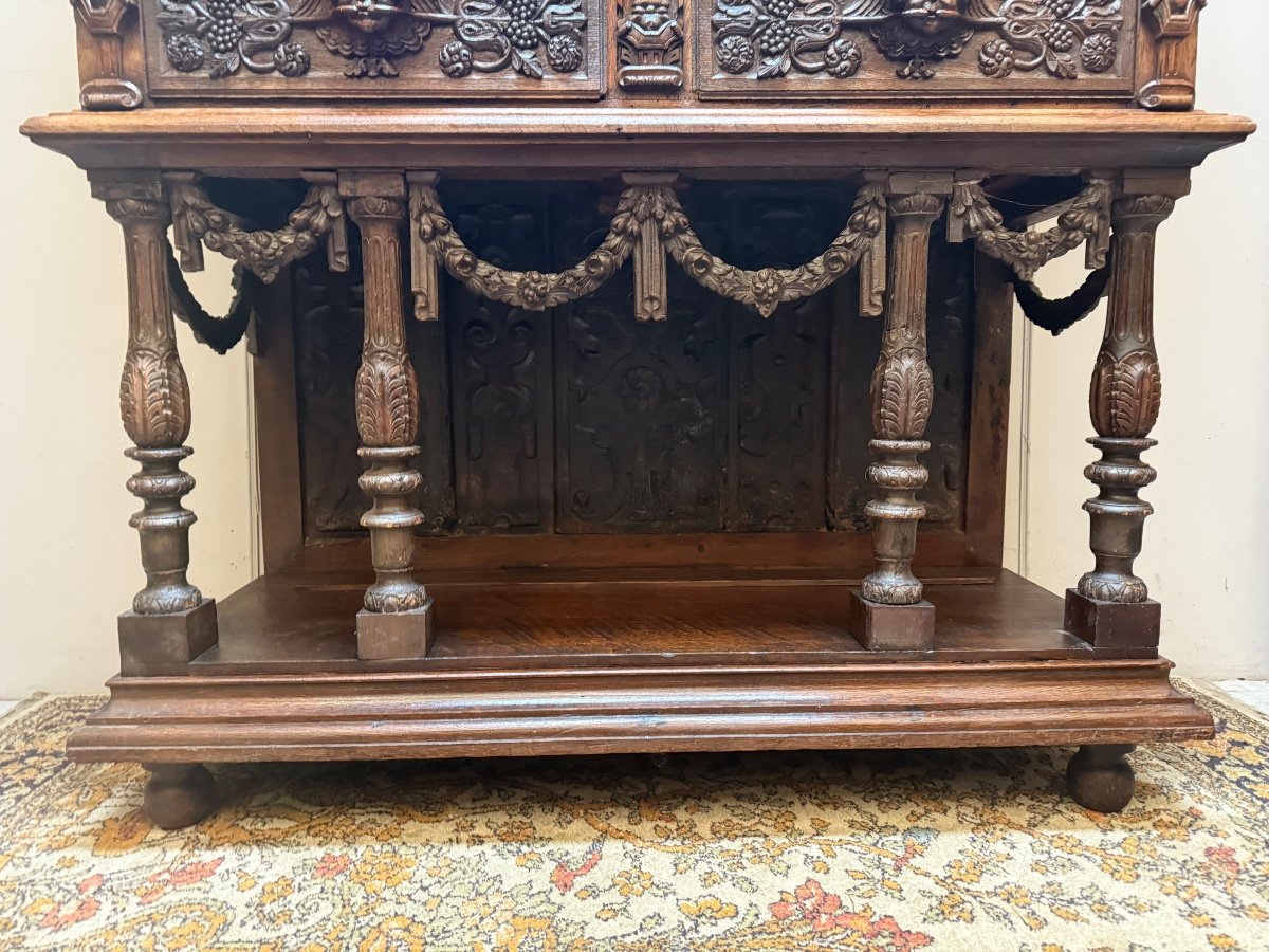 17th Century Renaissance Style Sideboard -photo-4