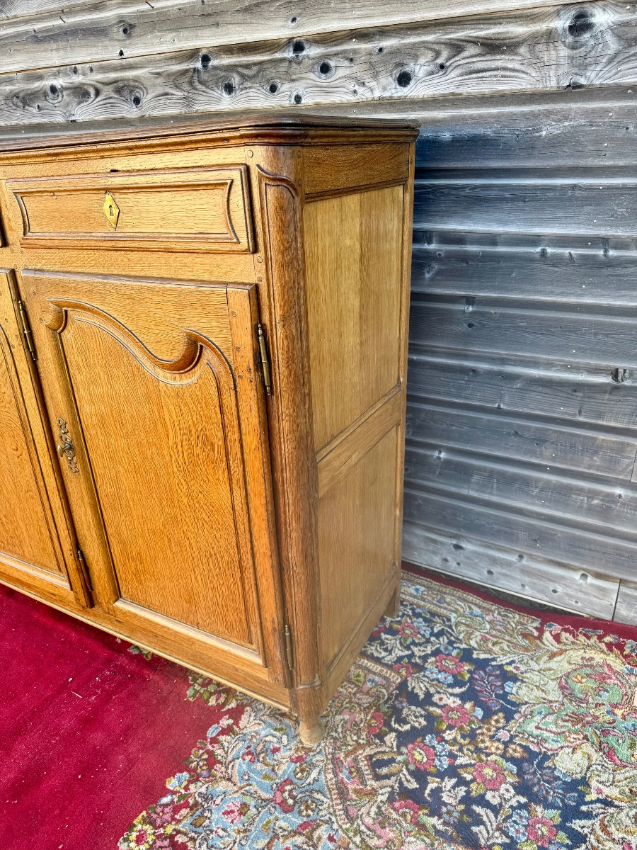 Louis XV Style Oak Sideboard -photo-4