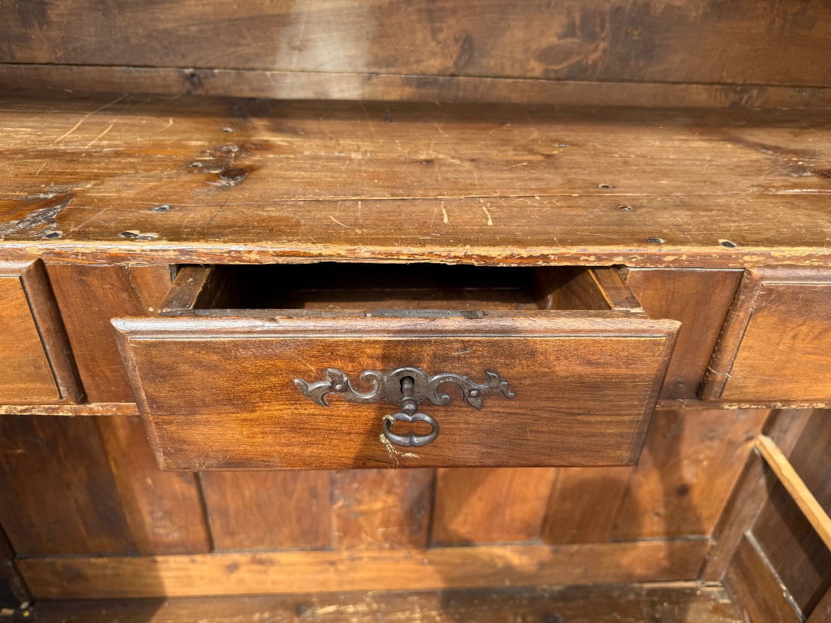 Louis XV Period Walnut Wardrobe -photo-4