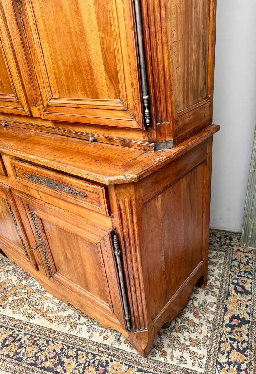 18th Century Louis XV Style Two-body Walnut Sideboard -photo-1