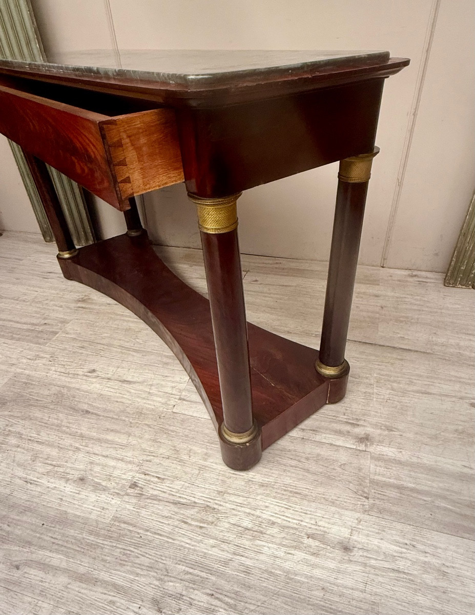 Empire Period Mahogany Console -photo-1