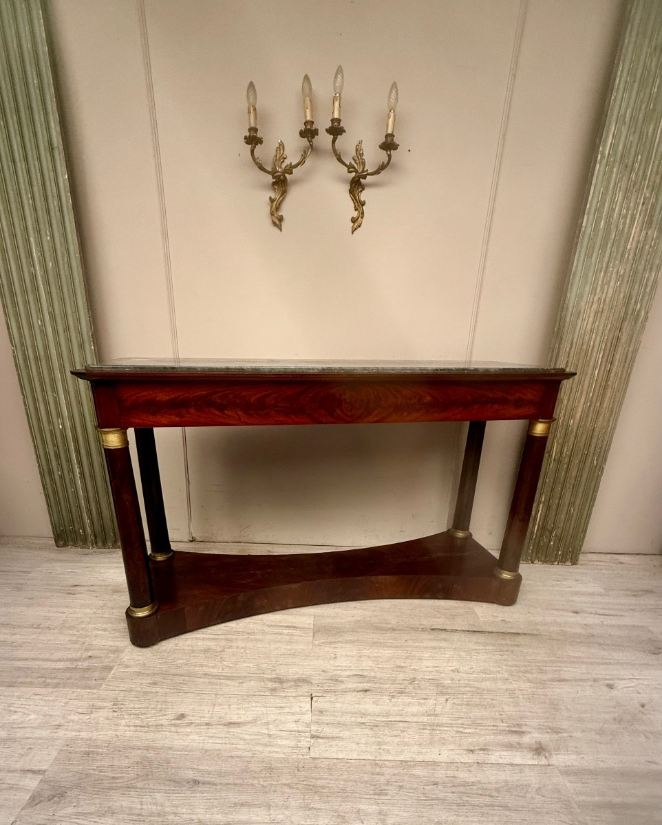 Empire Period Mahogany Console -photo-5