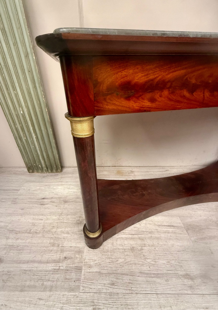 Empire Period Mahogany Console -photo-7