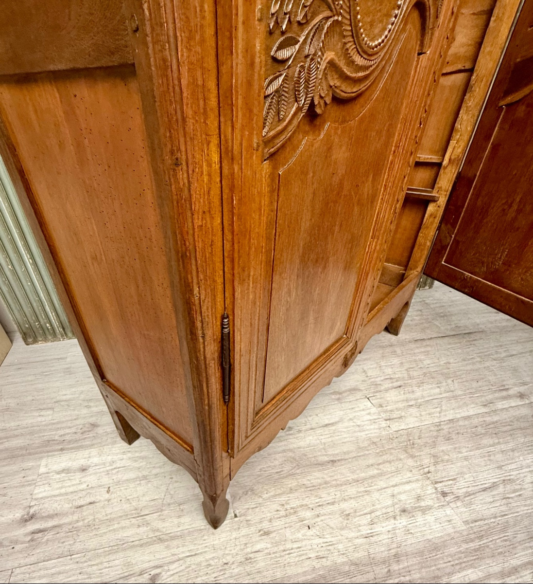 Armoire normande de mariage d’époque XIX éme -photo-2