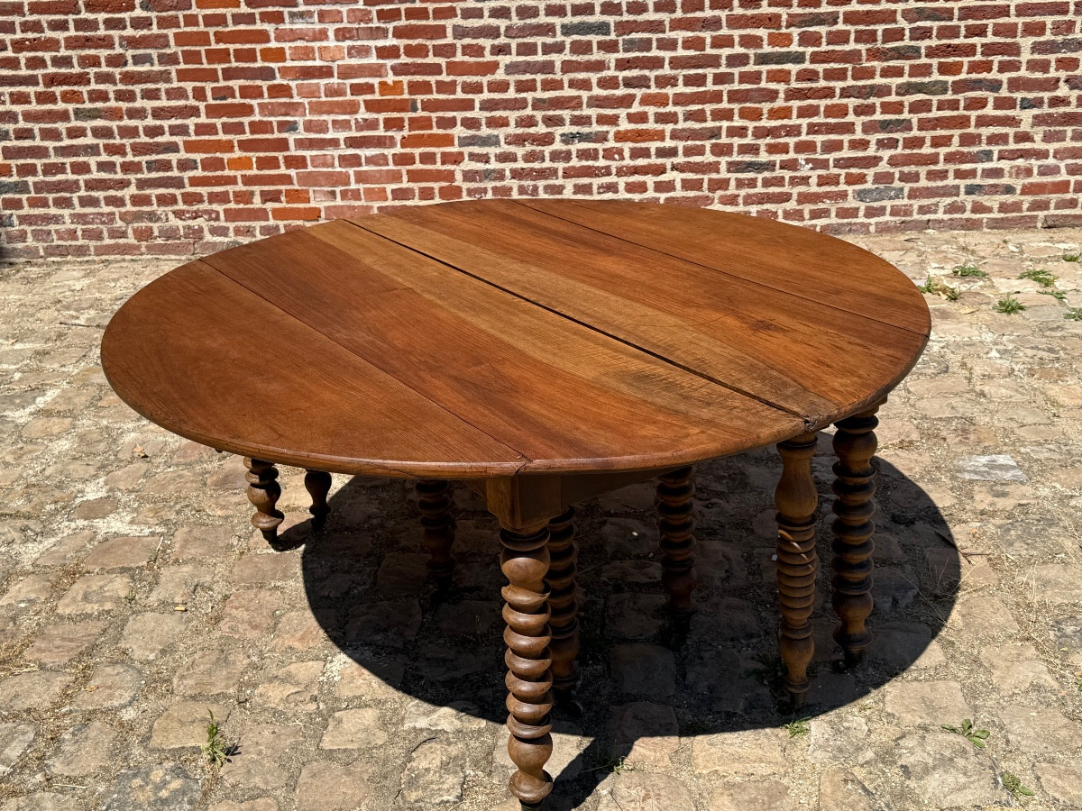 Important 7.5 Meter Dining Room Table From The 19th Century -photo-6