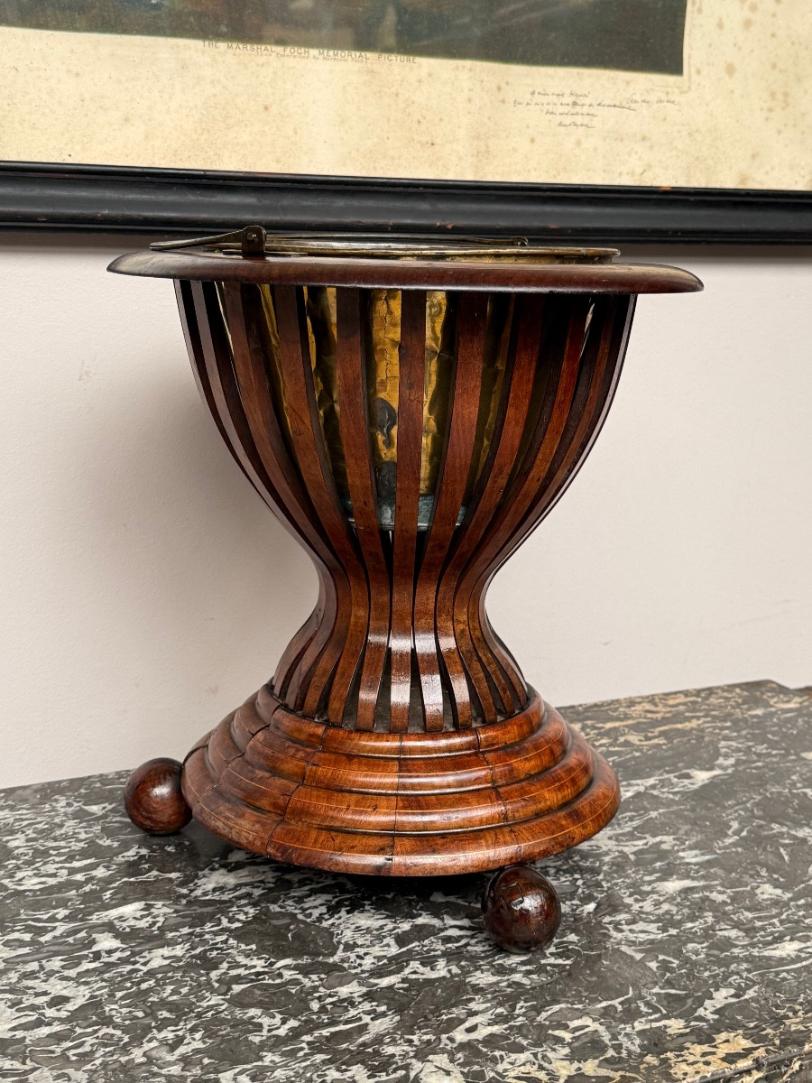 19th Century Mahogany Wine Cooler-photo-2