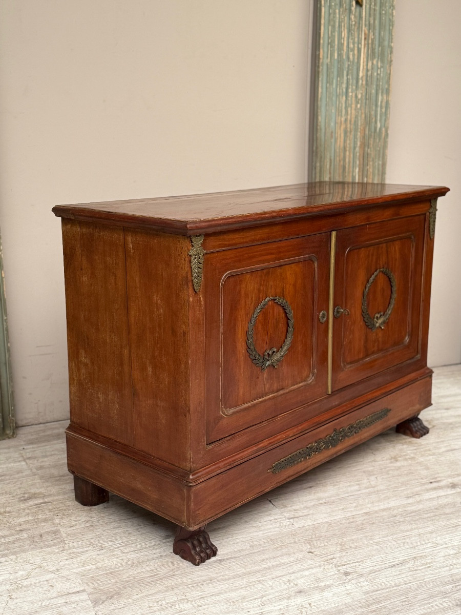 Empire Period Mahogany Sideboard -photo-3