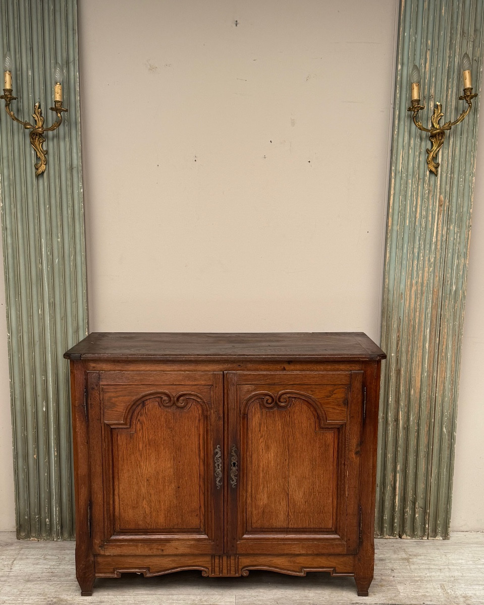 Louis XV Period Oak Sideboard 