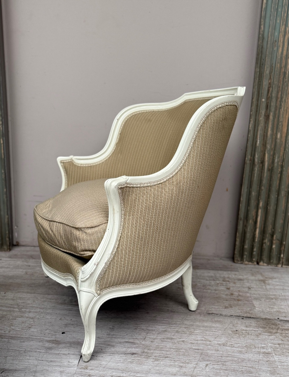 Armchair With Footrest From The Carlton Hotel -photo-3