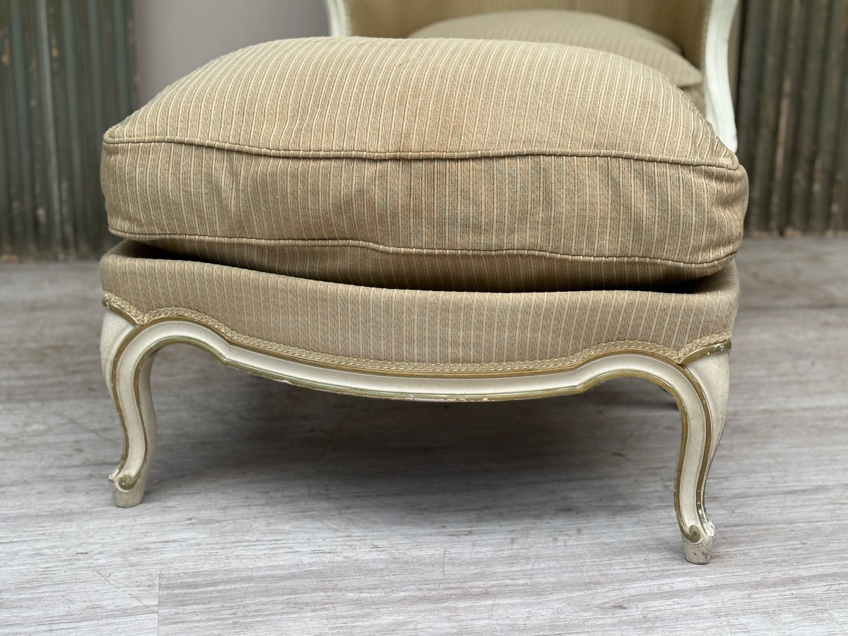 Armchair With Footrest From The Carlton Hotel -photo-4