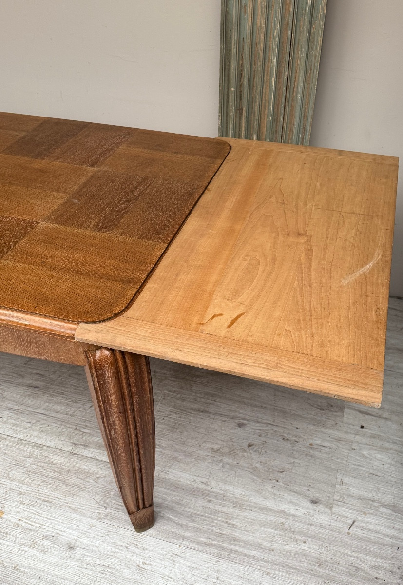 Art Deco Period Oak Table -photo-1