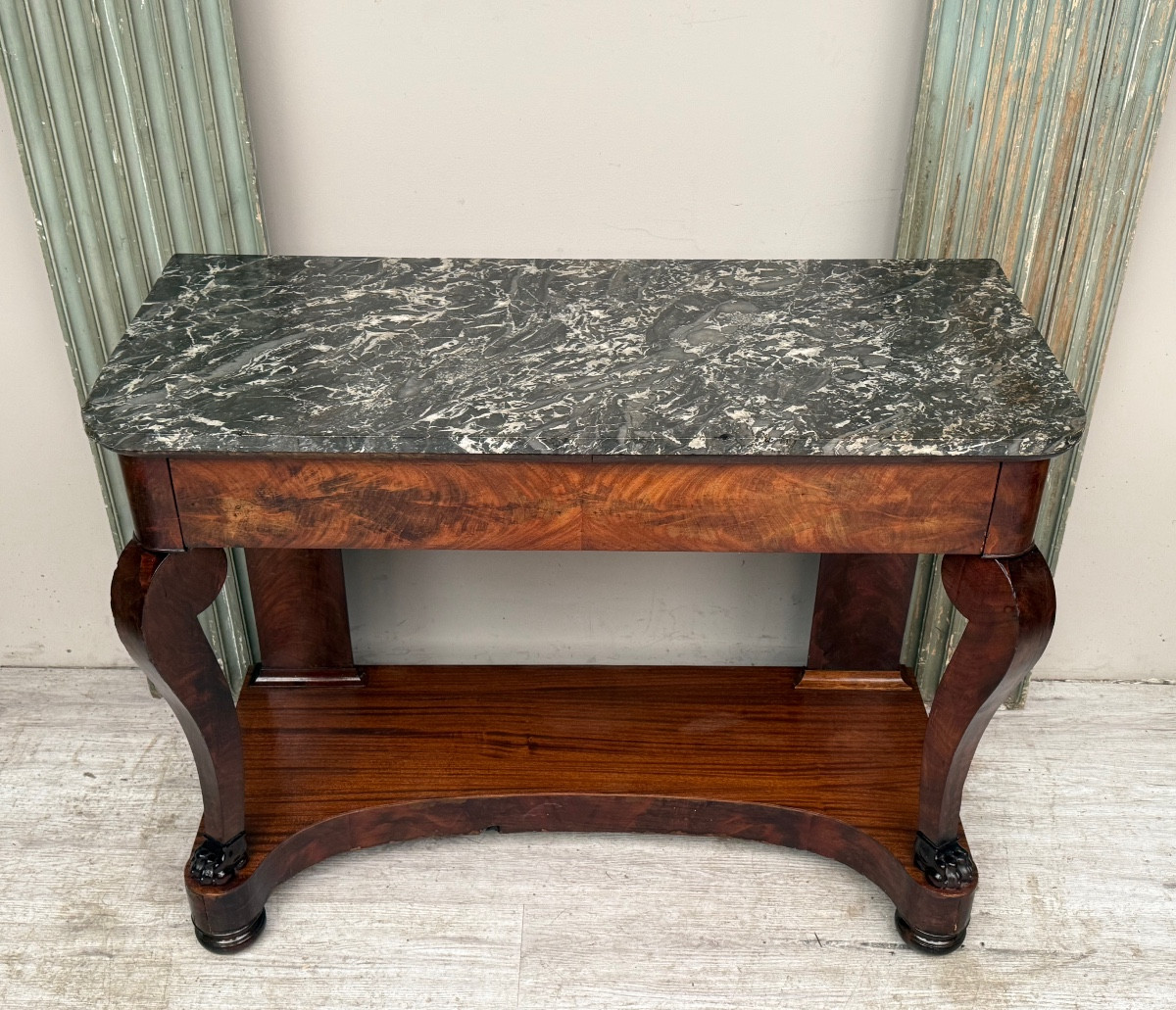 Empire Period Mahogany Console -photo-2