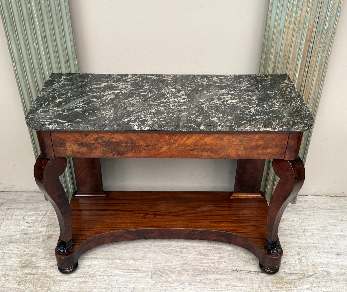 Empire Period Mahogany Console -photo-3