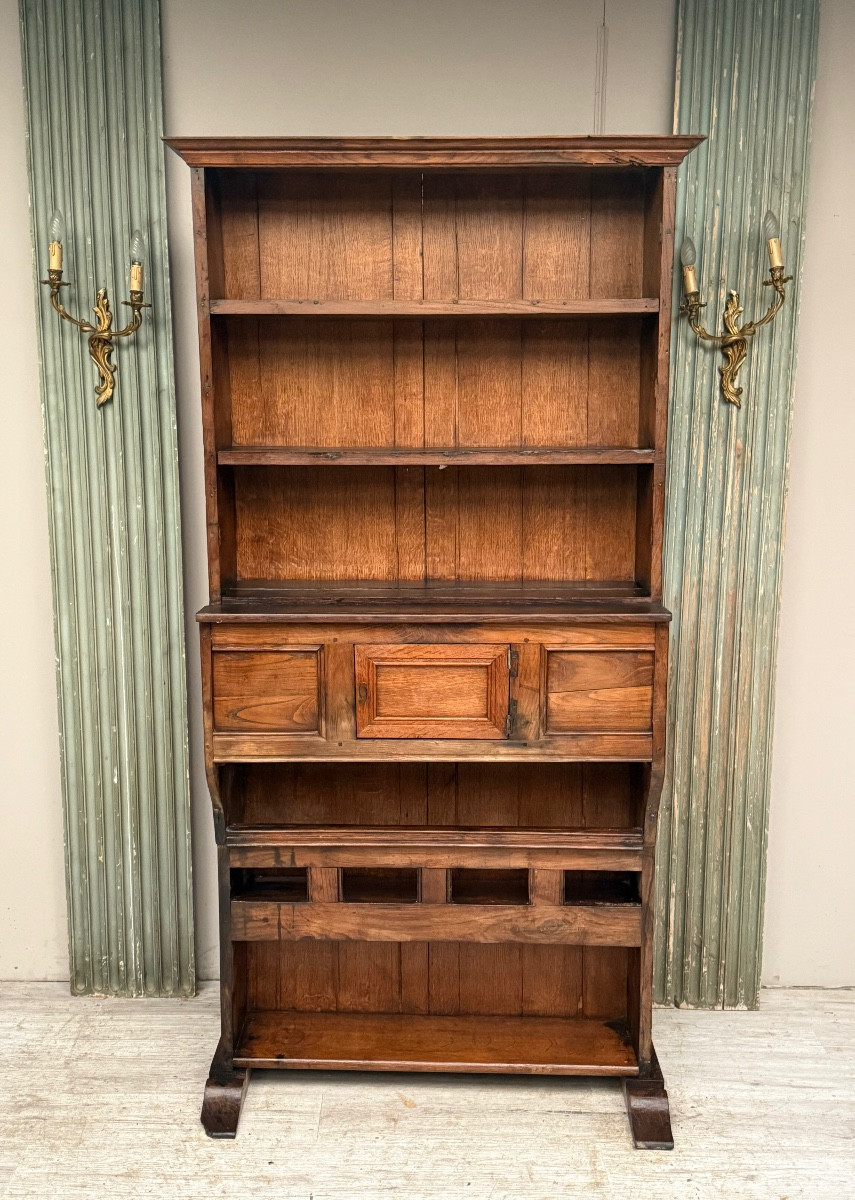 Rare 17th Century Oak Sideboard -photo-2