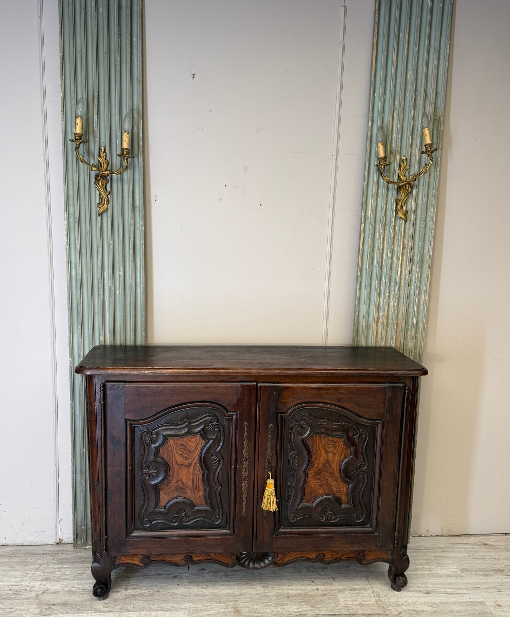 Louis XV Period Oak Sideboard 