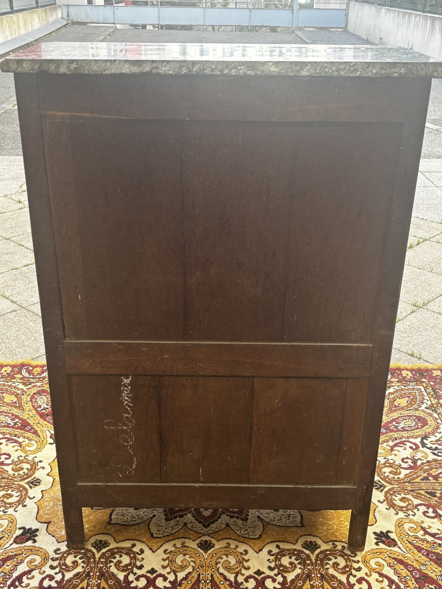 Claude-Mathieu Magnien secrétaire en marqueterie d’époque Louis XVI-photo-3