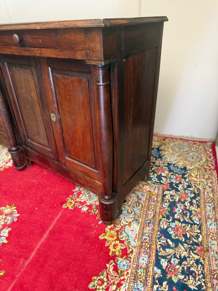 Enfilade 4 portes  d’époque empire  en chêne massif -photo-1