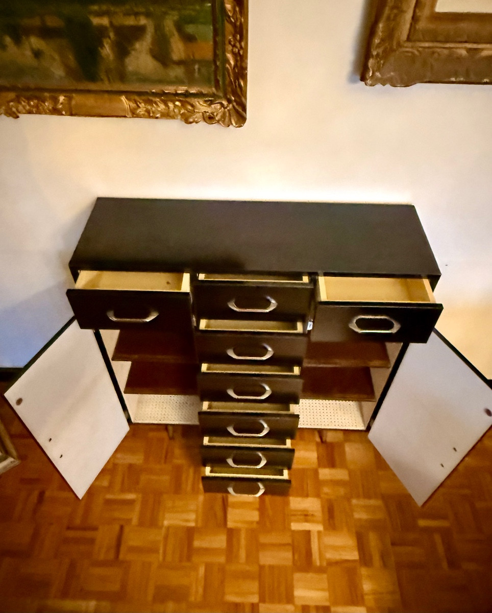 meuble Commode de dentiste vintage années  60 / 70-photo-1