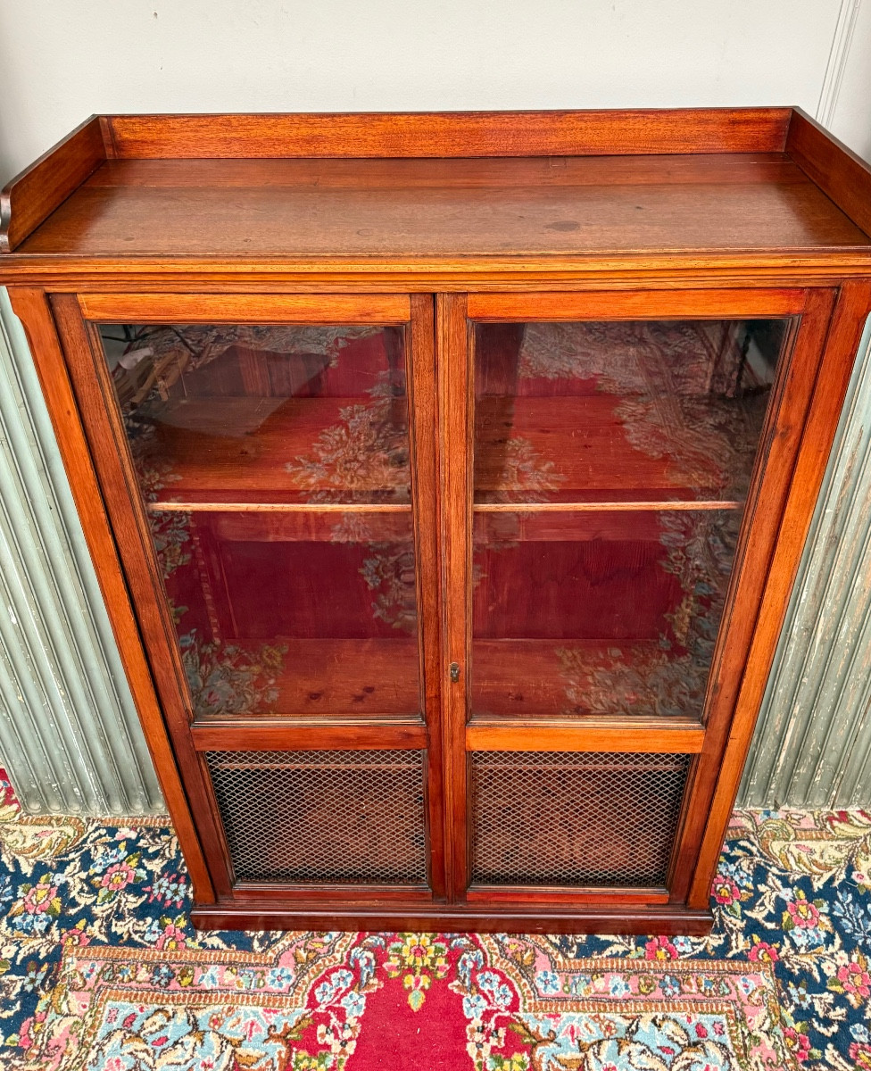 Louis XVI Mahogany Bookcase-photo-3