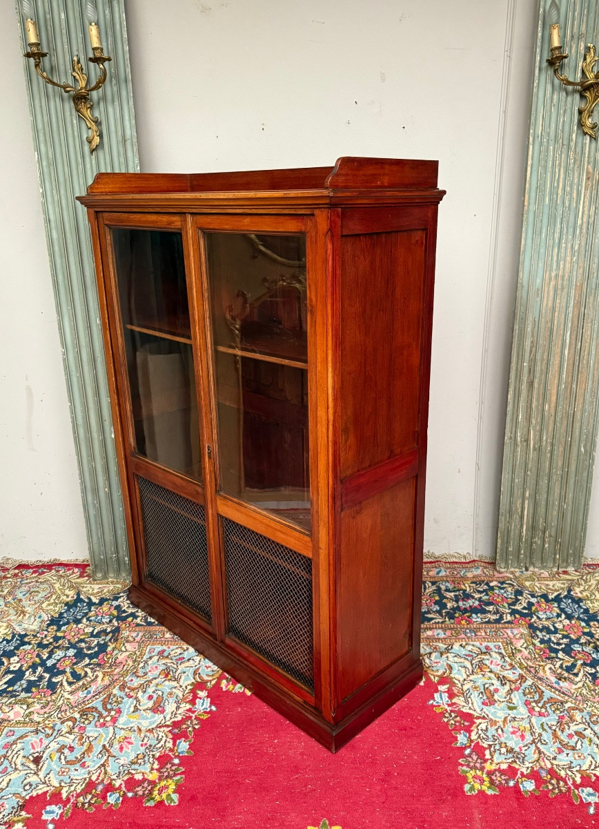 Louis XVI Mahogany Bookcase-photo-2