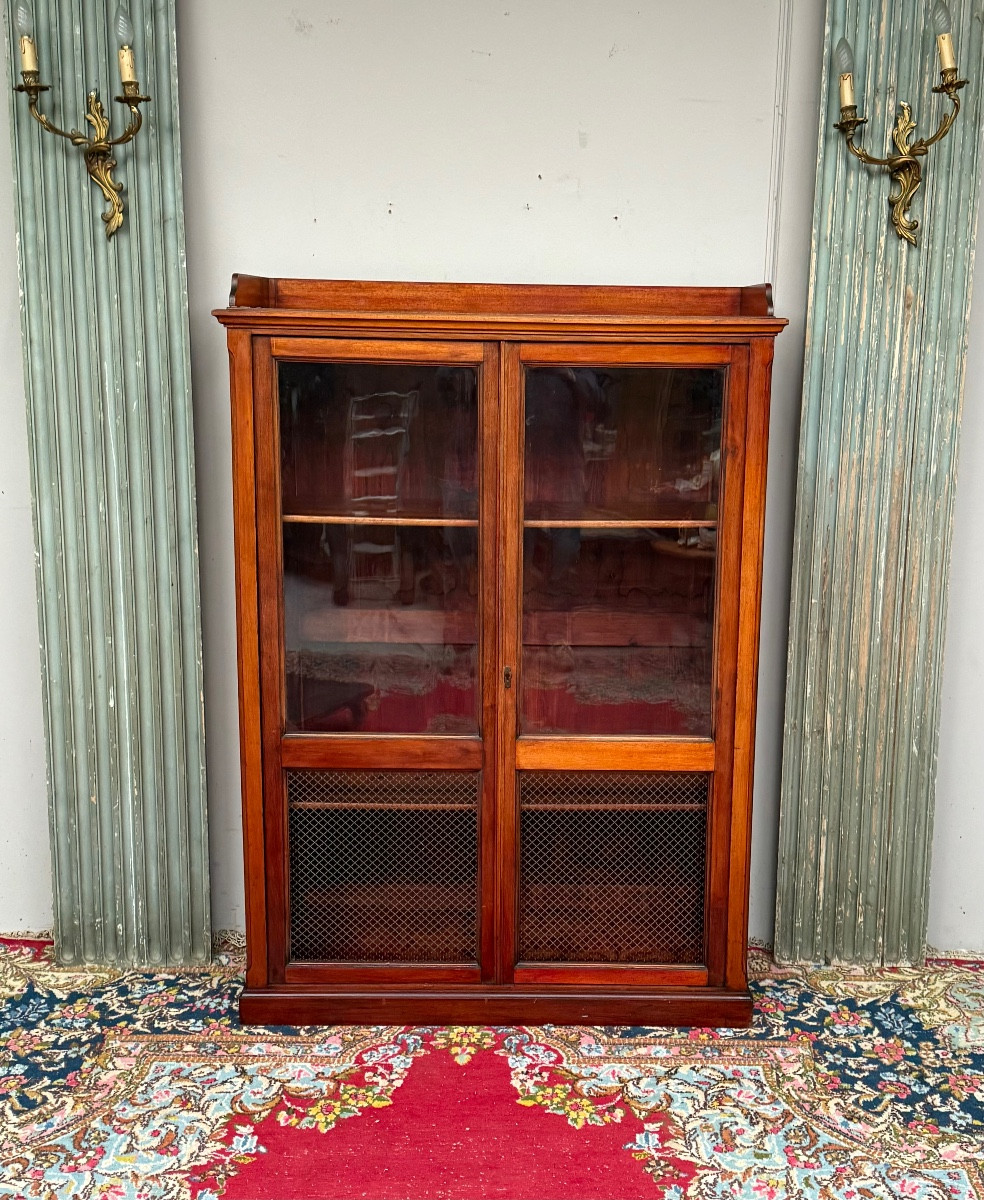 Louis XVI Mahogany Bookcase