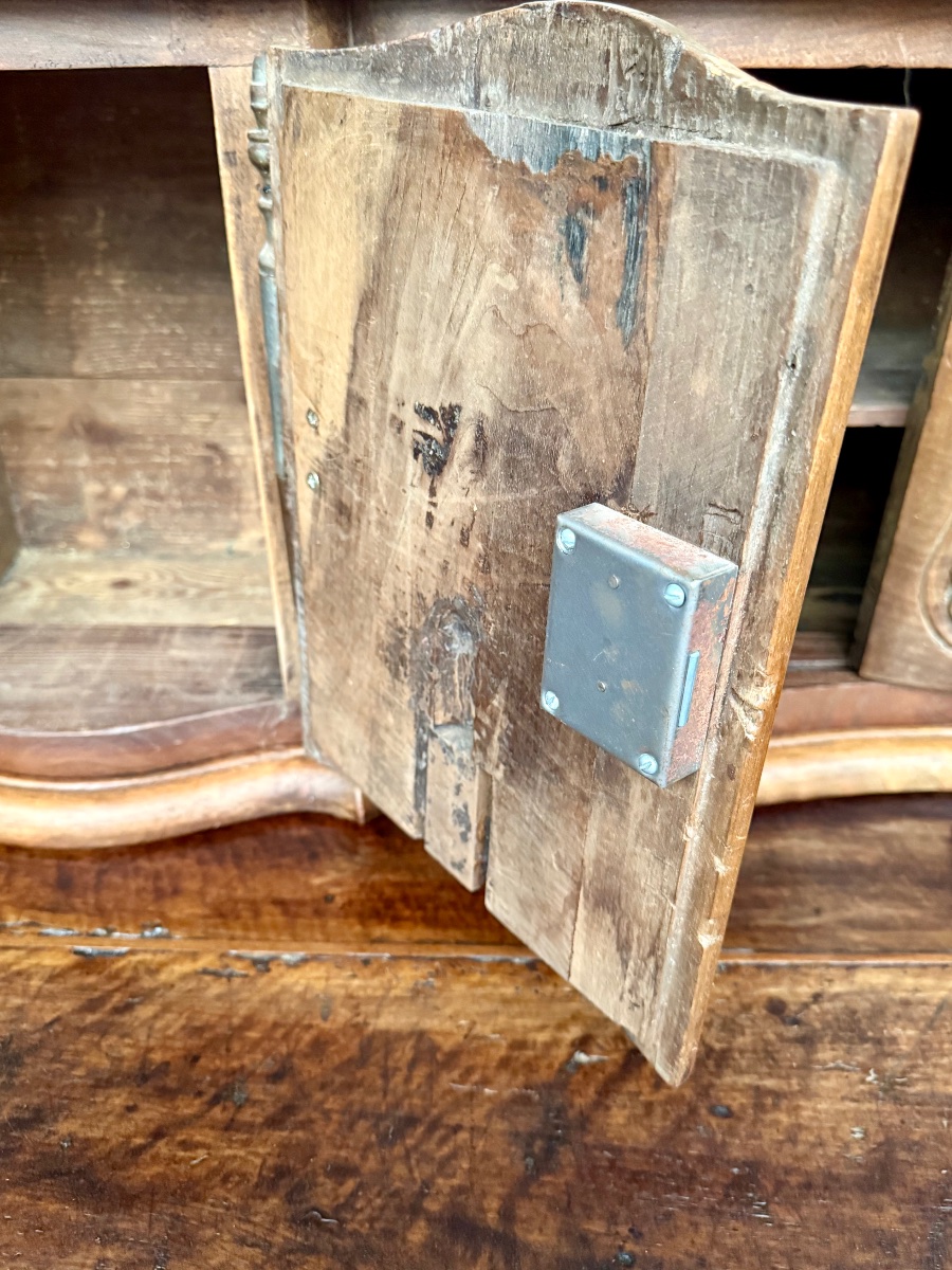 Buffet glissant provençal  d’époque louis xv  18 ème siècle -photo-4