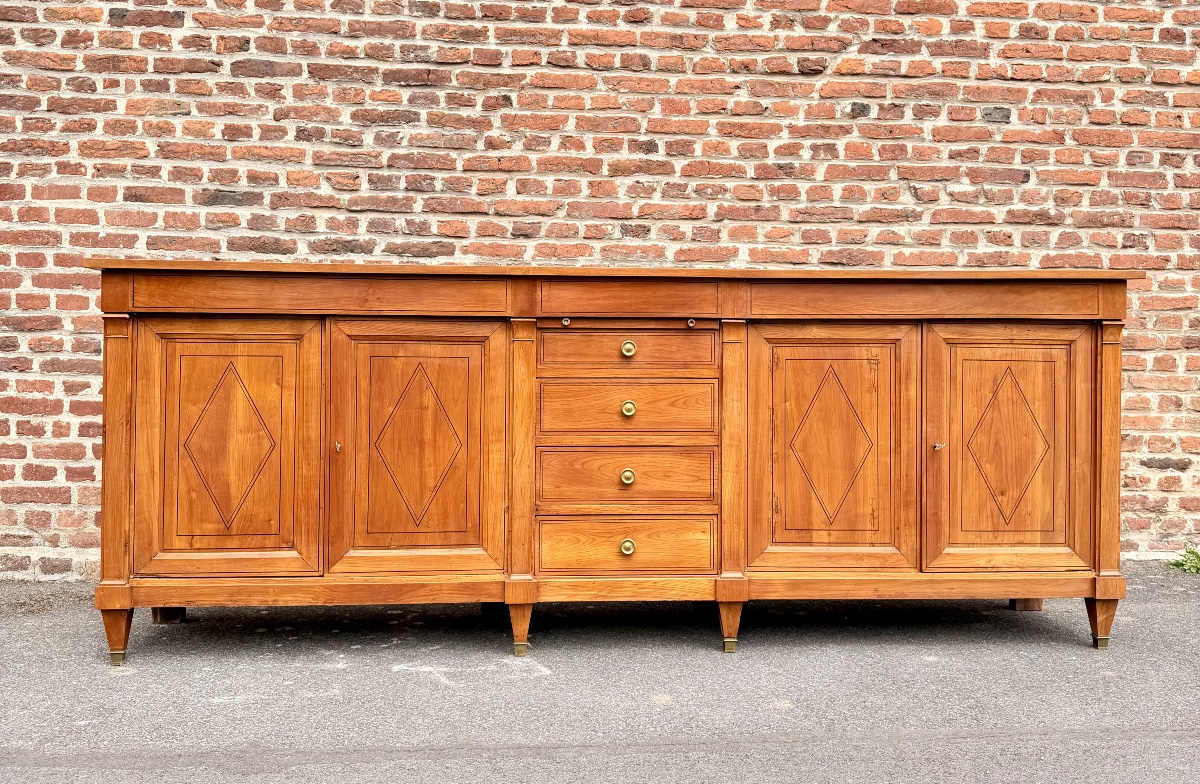 Enfilade directoire en merisier 19 ème siècle -photo-3