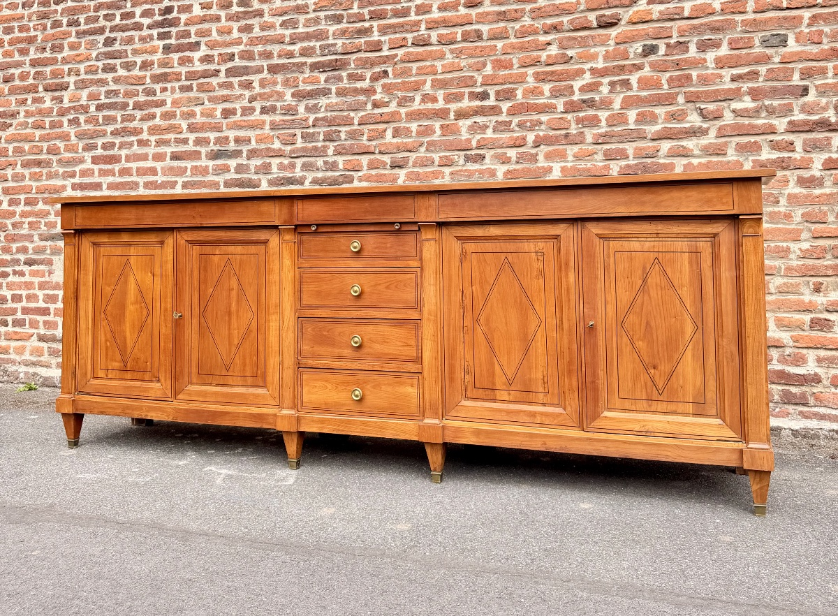 Enfilade directoire en merisier 19 ème siècle -photo-4