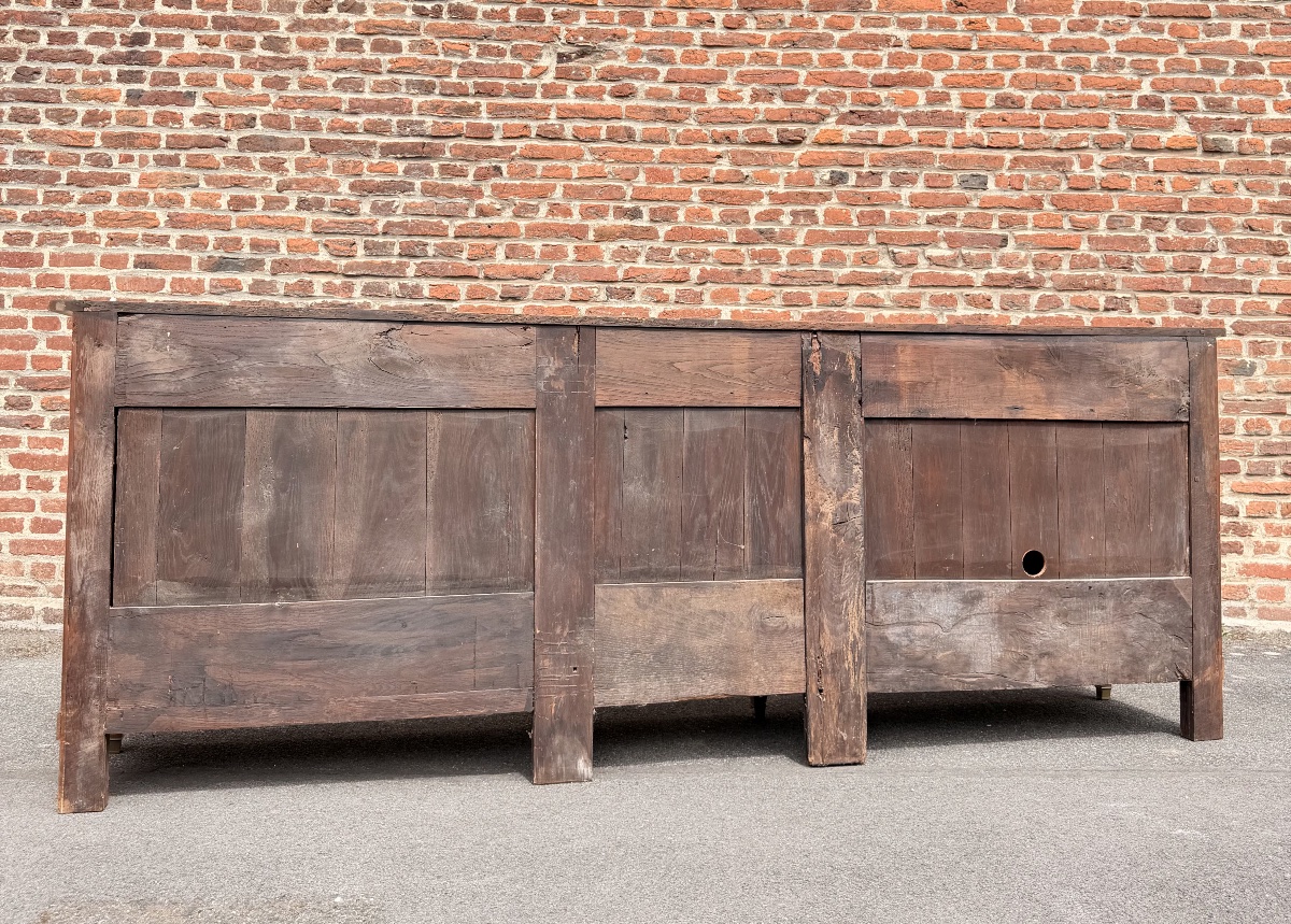 Enfilade directoire en merisier 19 ème siècle -photo-1