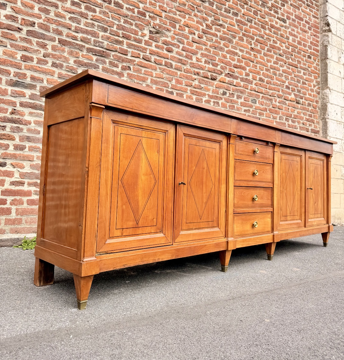 Enfilade directoire en merisier 19 ème siècle -photo-2