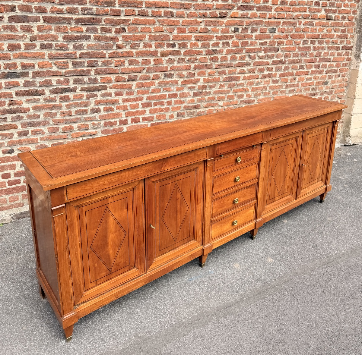 Enfilade directoire en merisier 19 ème siècle -photo-5