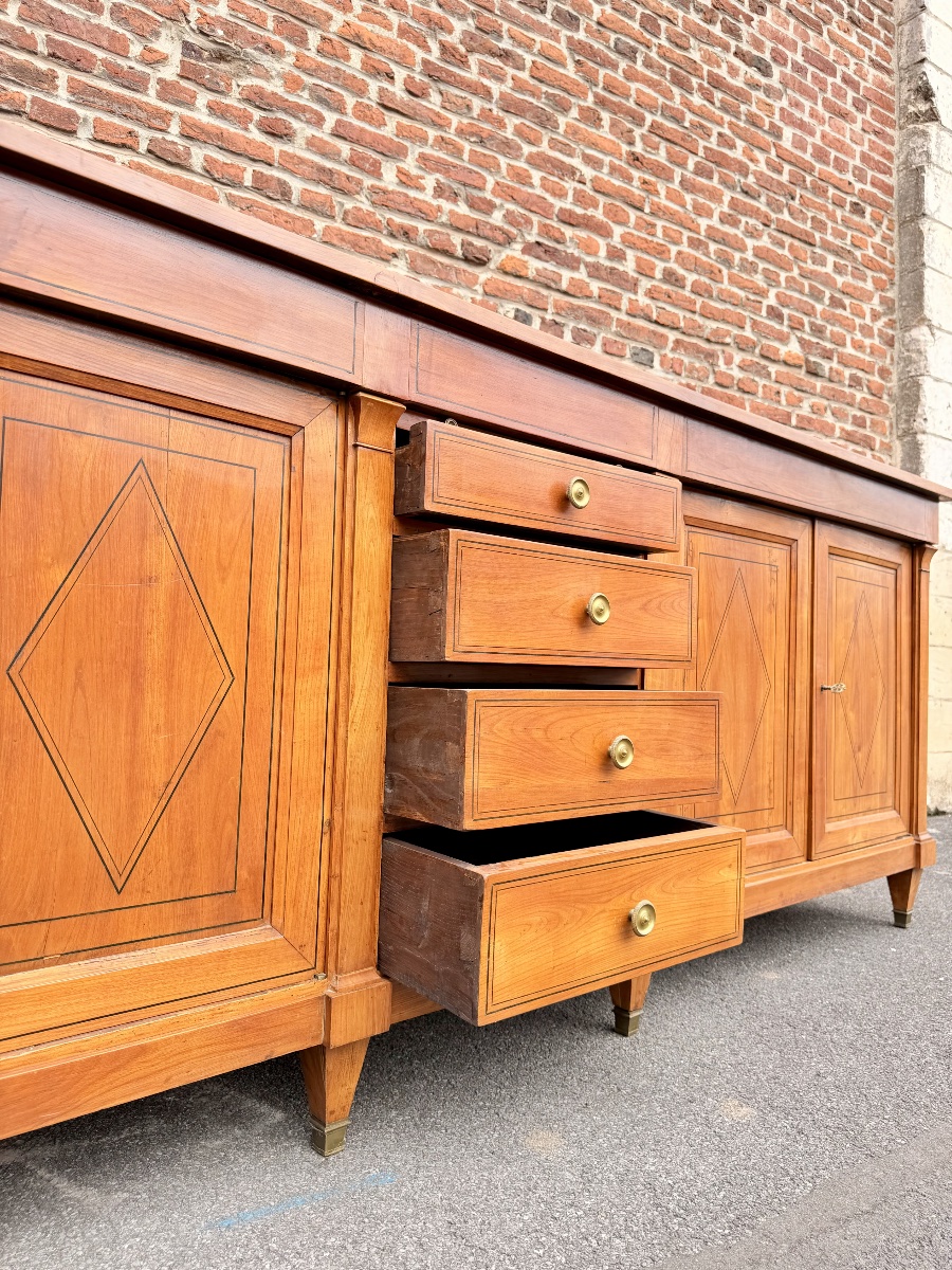 Enfilade directoire en merisier 19 ème siècle -photo-6