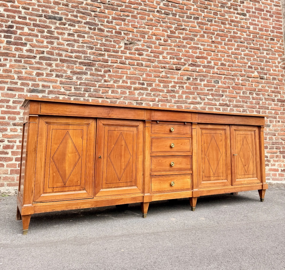 Enfilade directoire en merisier 19 ème siècle -photo-7