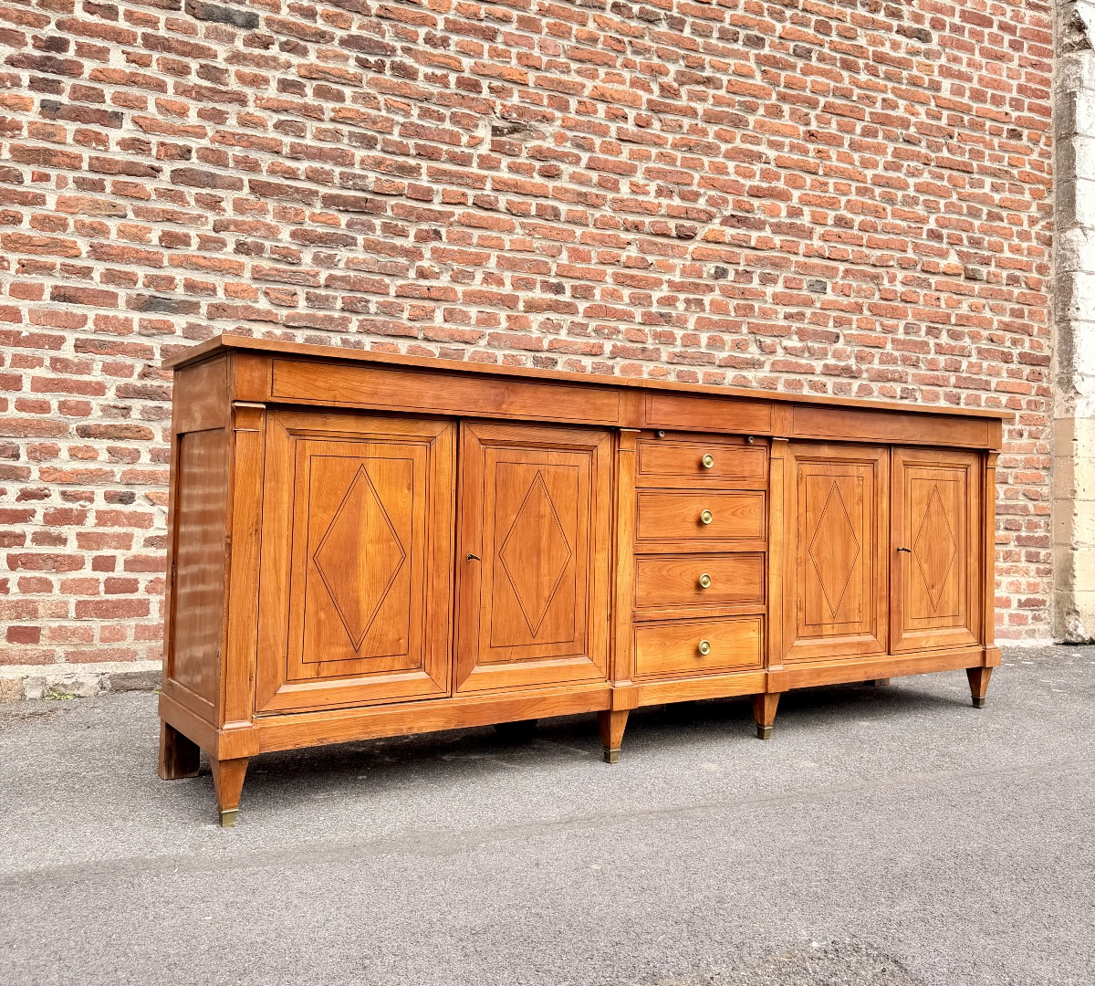 Enfilade directoire en merisier 19 ème siècle 