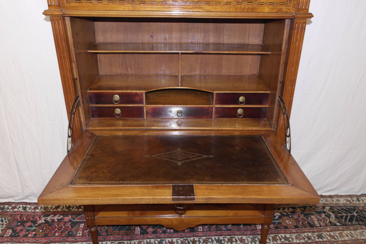 Secretary Louis XVI In Cherry 18th-photo-3