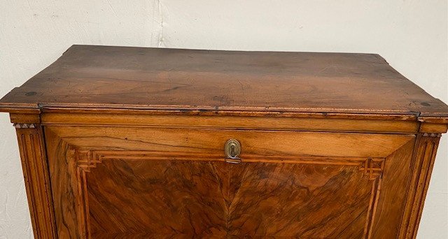 Louis XVI Period Secretary In Walnut-photo-2