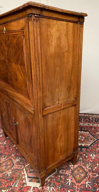 Louis XVI Period Secretary In Walnut-photo-4